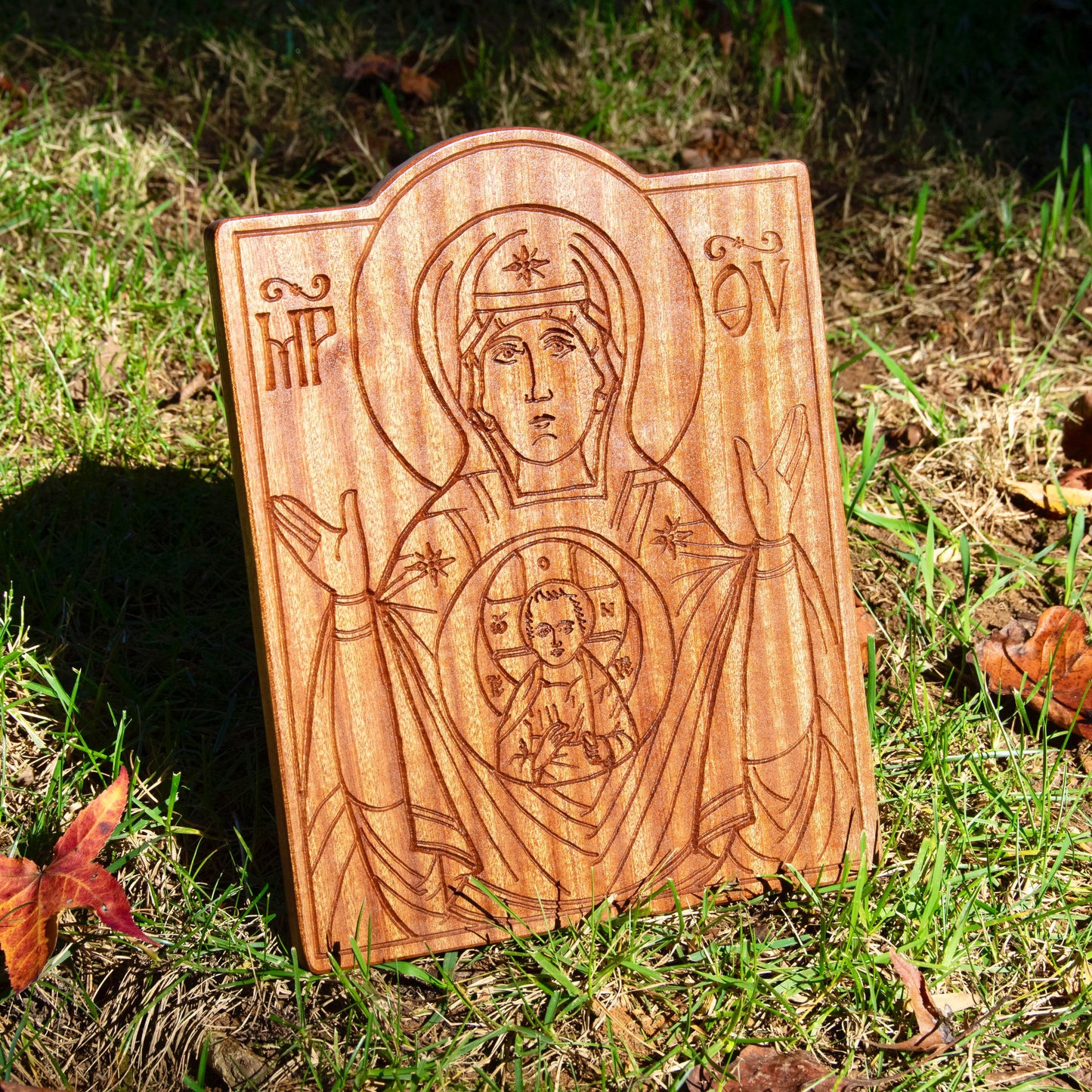 Panagia Platytera Carving